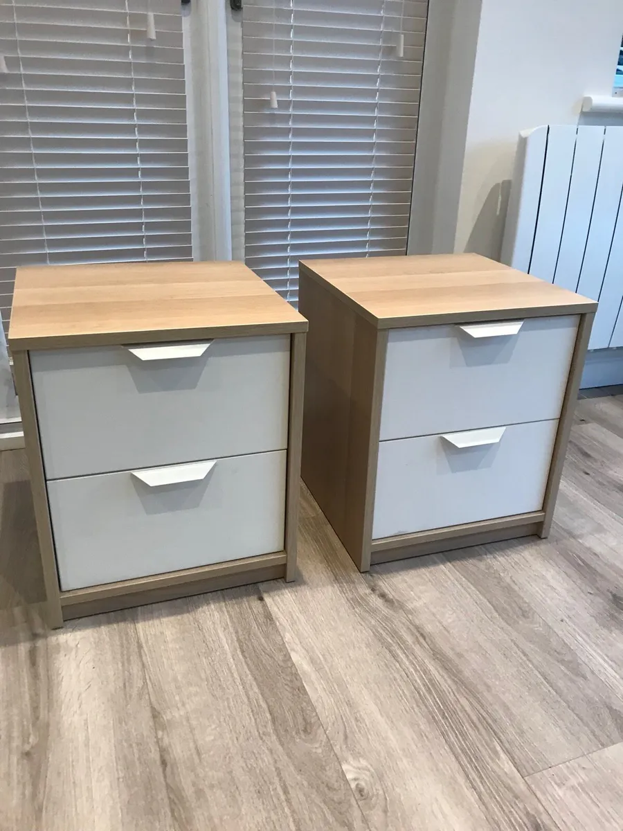 Lovely set of Jysk bedroom lockers - Image 2
