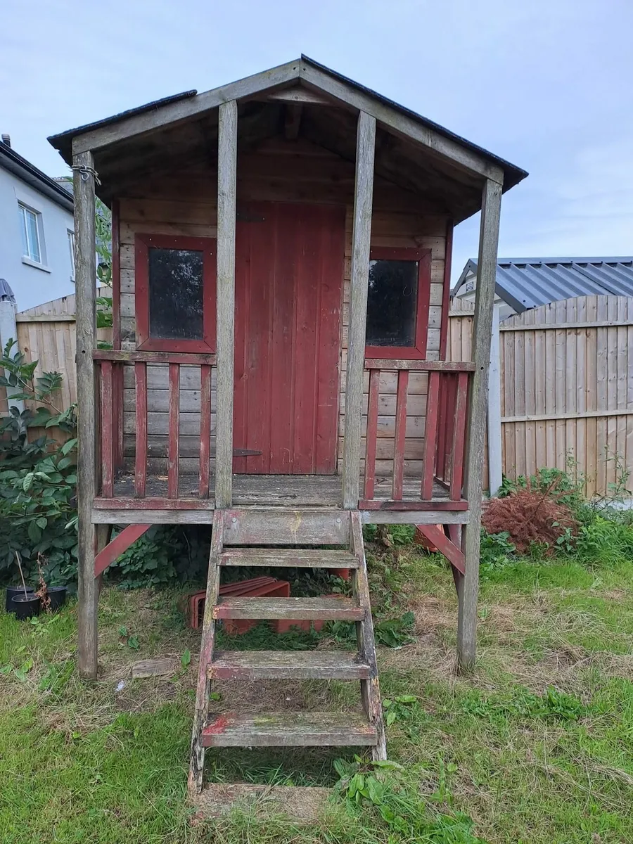 Wooden Playhouse - Image 1