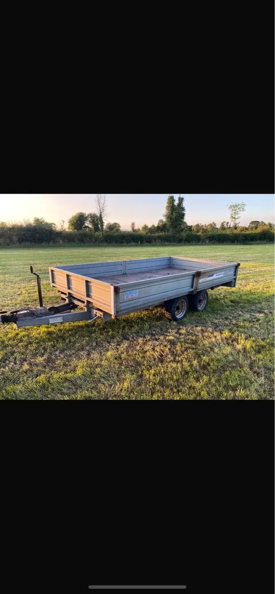 Flat trailer - Image 1