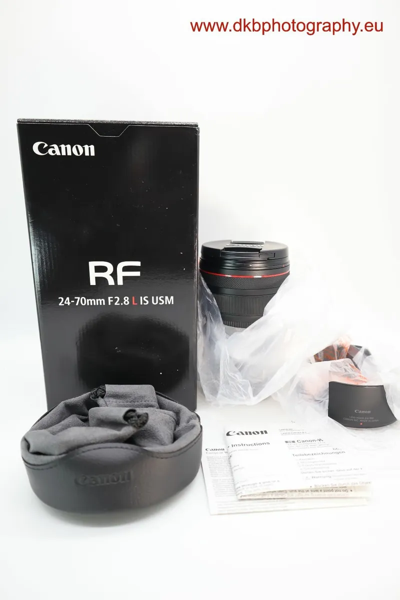 CANON RF 24-70mm F2.8L IS USM LENS #0482 - Image 1