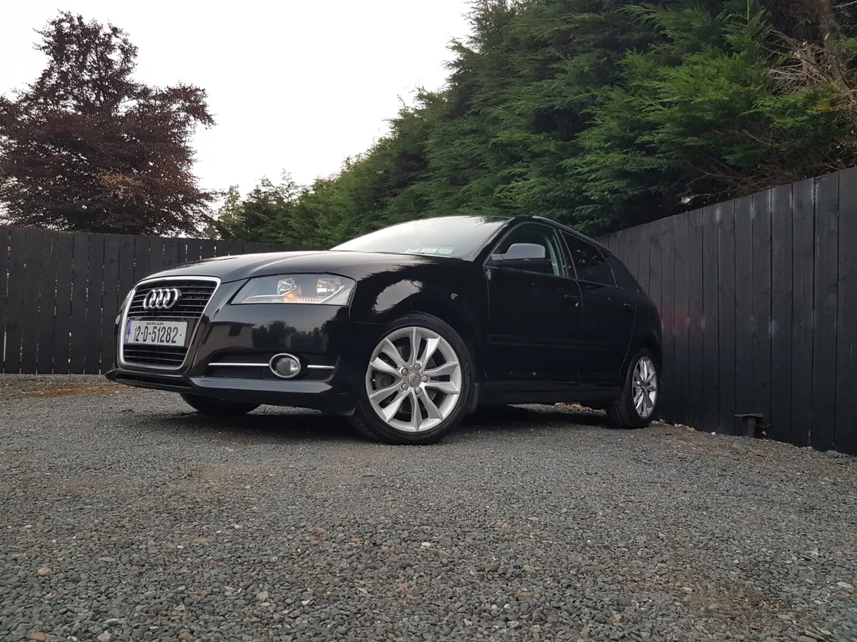 12 AUDI A3 ... LOW MILES.. 170 BHP... NEW NCT - Image 1