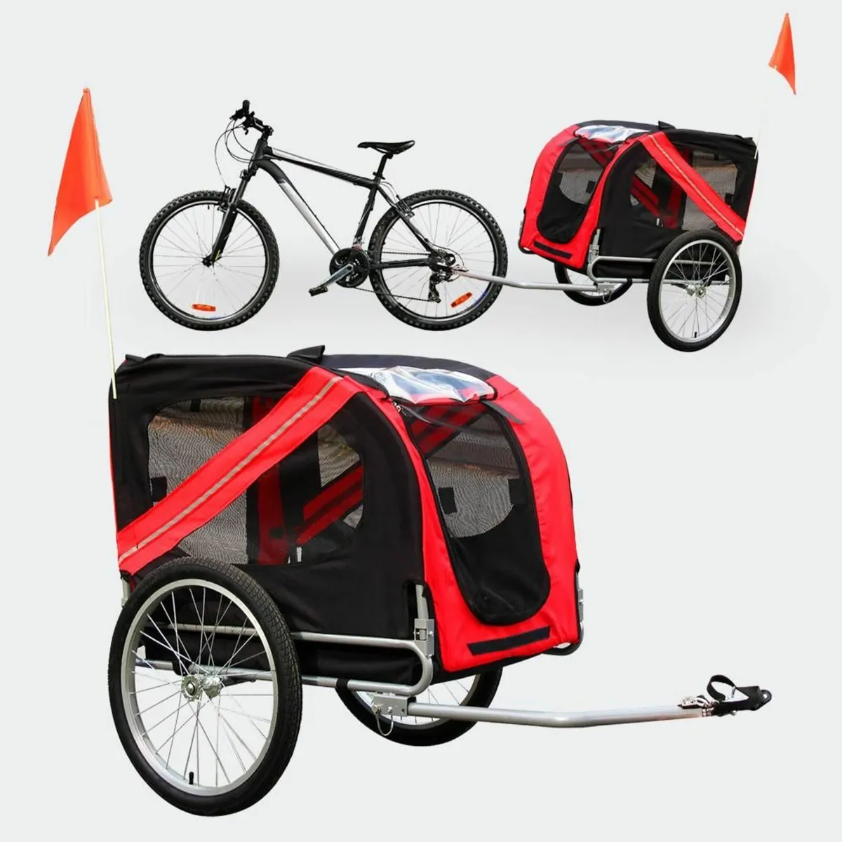Dog Bicycle Trailer with Fly Screen ..Free Deliver - Image 3