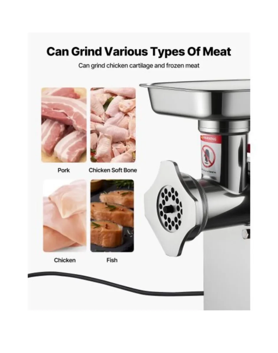Meat grinder new 220v 600w heavy duty - Image 3