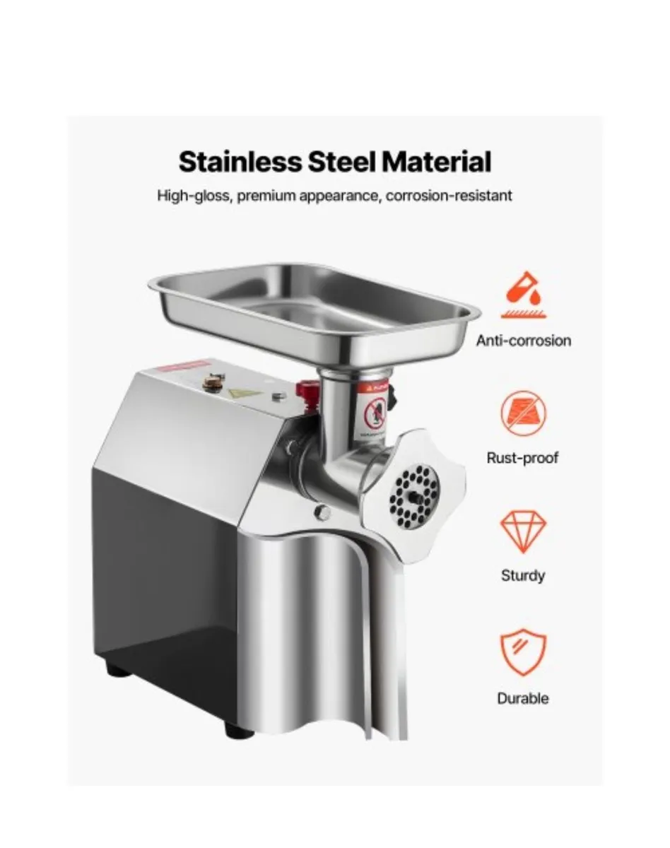 Meat grinder new 220v 600w heavy duty - Image 4