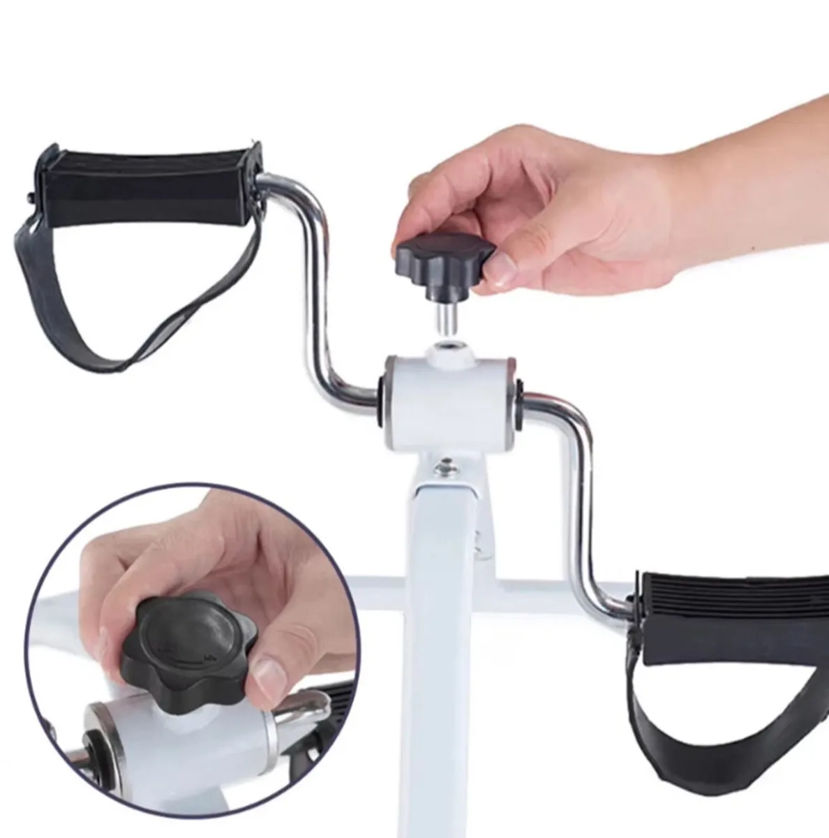 NEW Mini Exercise Bike Portable Pedal Exerciser - Image 3