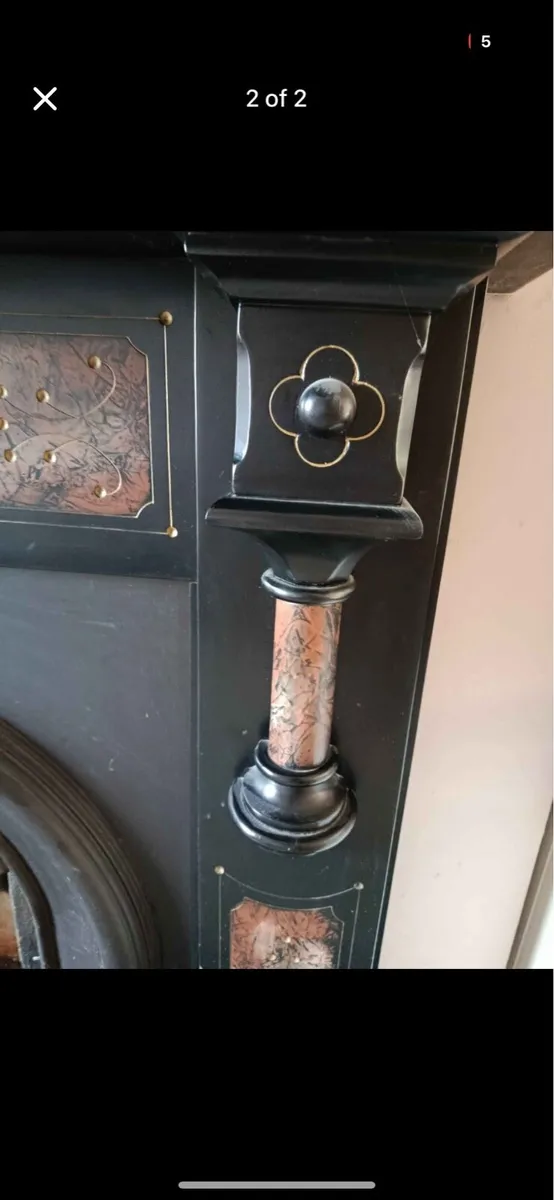 Cast iron fire place - Image 2