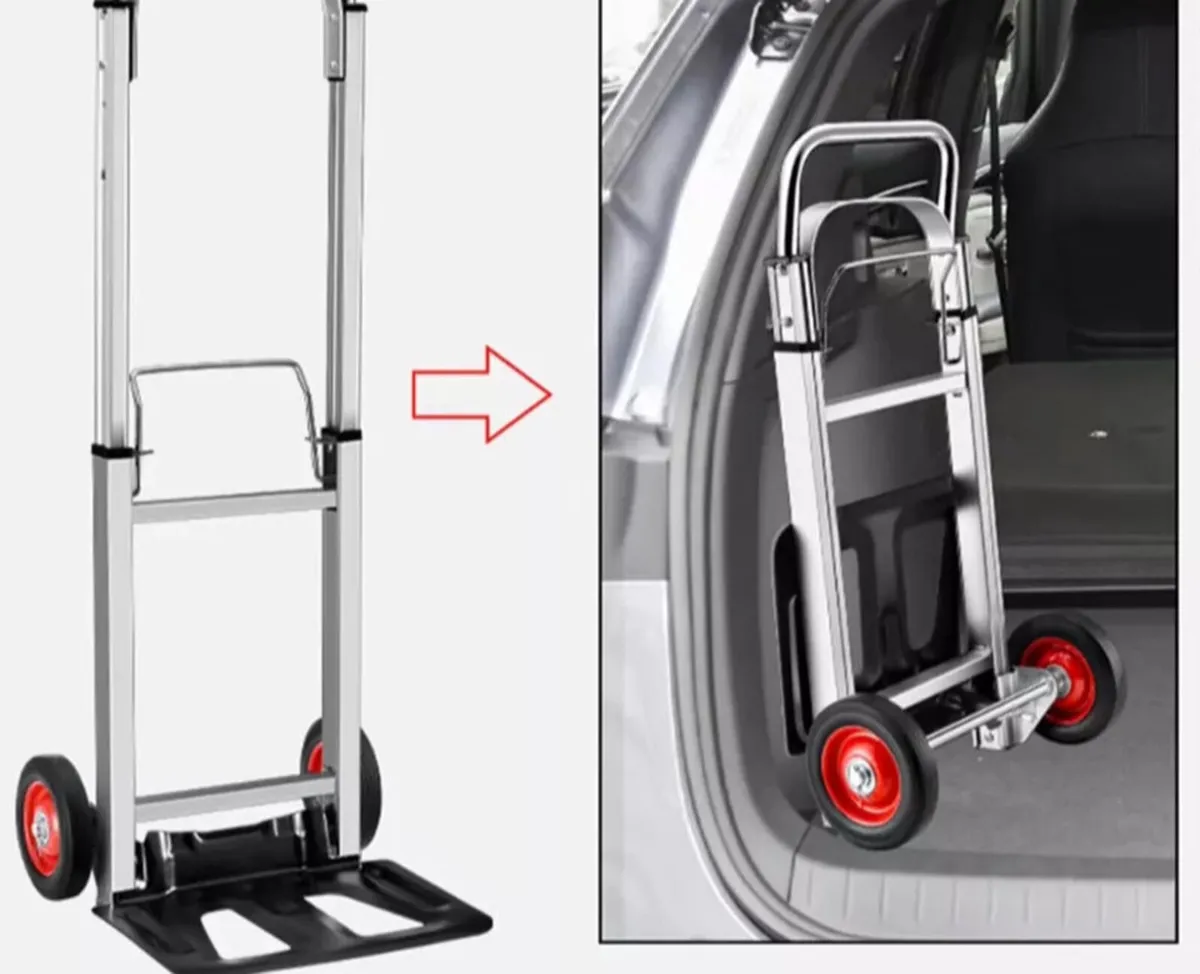 NEW 100kg Folding Sack Truck Trolley Hand Cart - Image 3