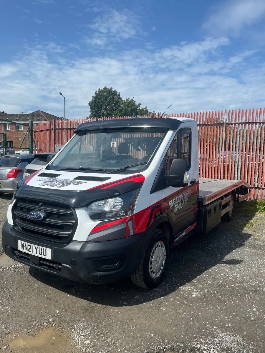 2021 ford transit recovery truck - Image 1