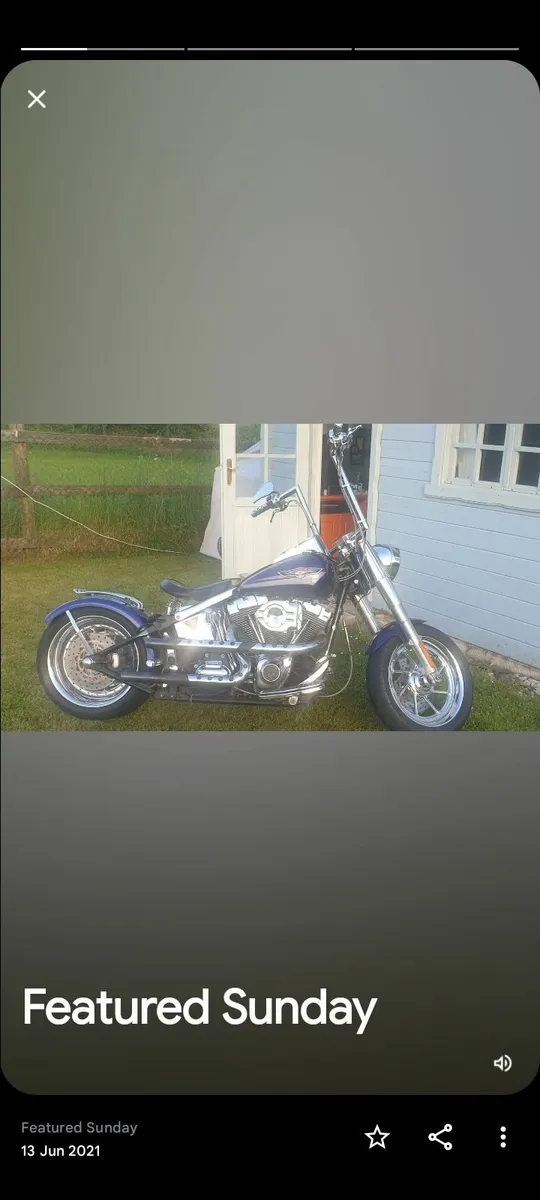 HARLEY DAVIDSON custom fat boy 2007 - Image 1