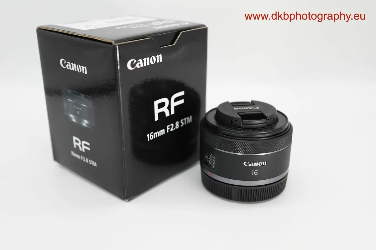 CANON RF 16mm F2.8 STM LENS (Like New) #0494 - Image 2