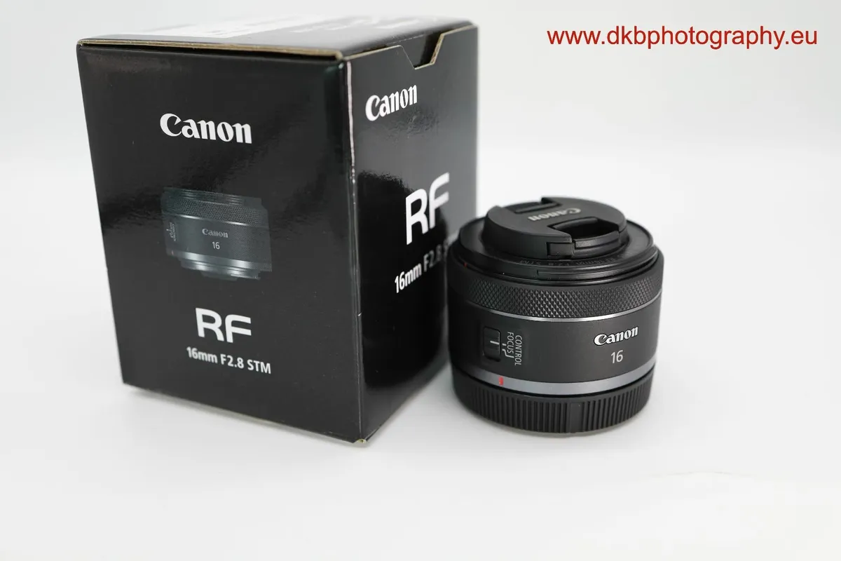 CANON RF 16mm F2.8 STM LENS (Like New) #0494 - Image 4