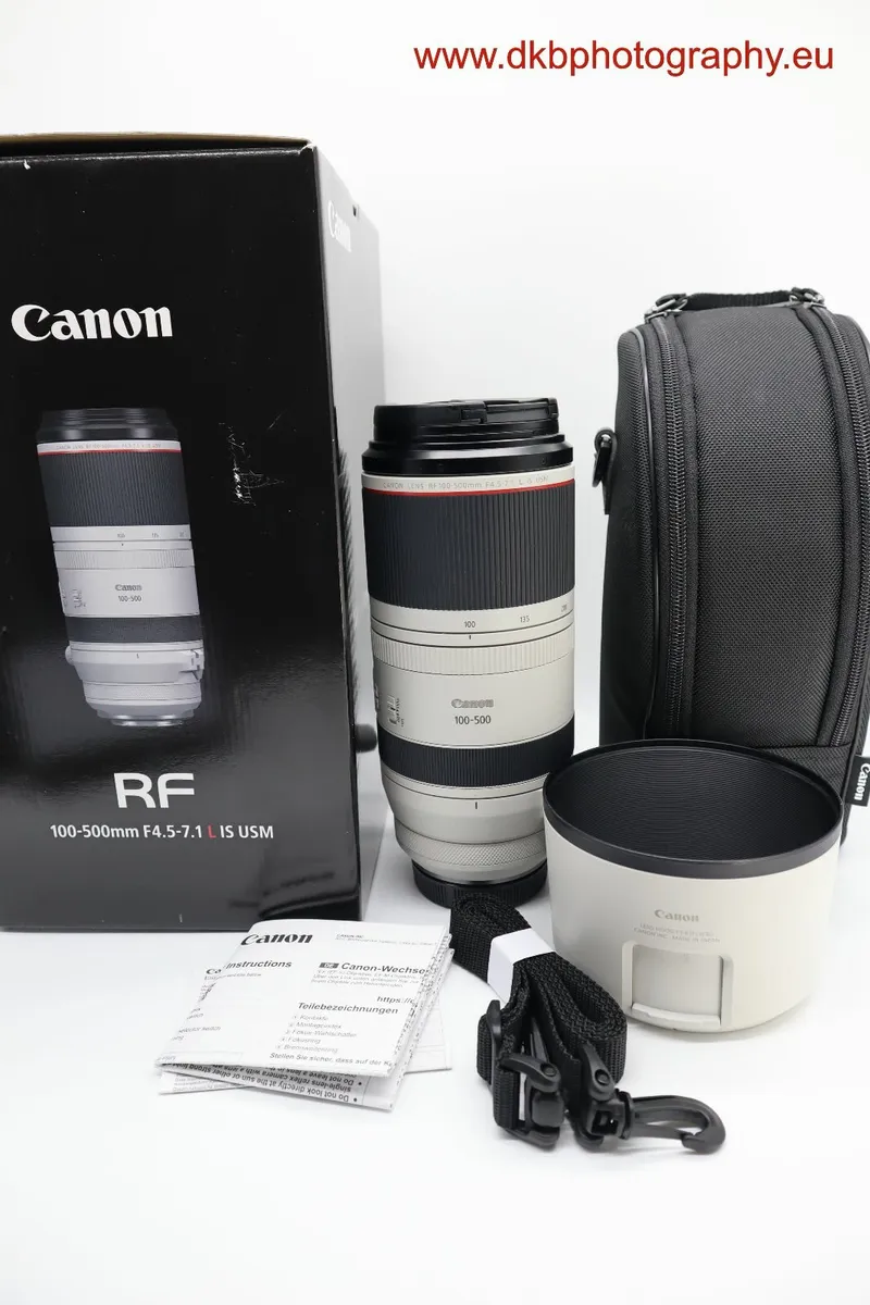 CANON RF 100-500MM F4.5-7.1L IS USM LENS #0546 - Image 2