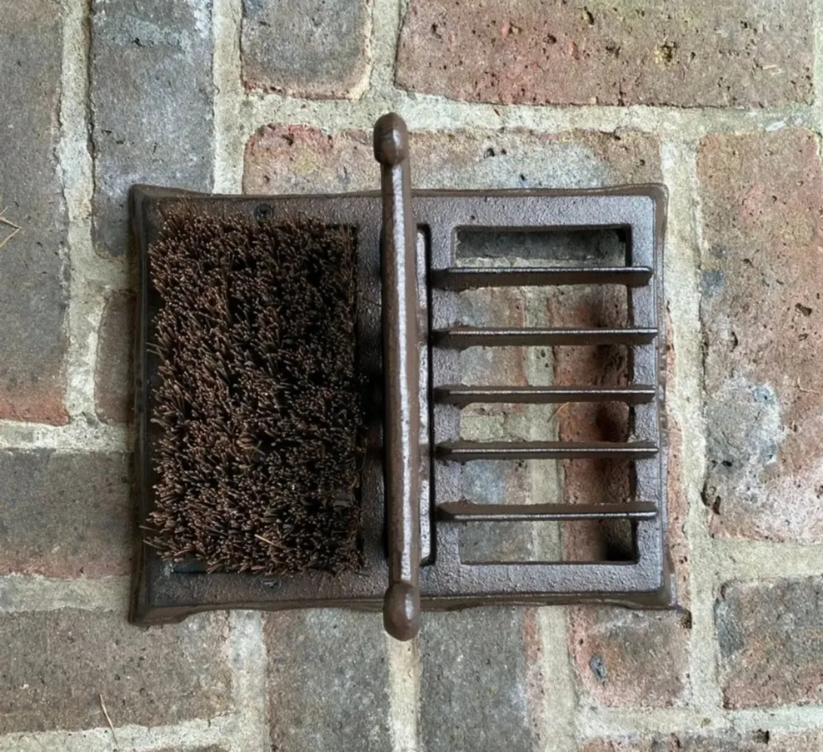 Vintage Style Cast Iron Ornate Boot Scraper NEW - Image 4