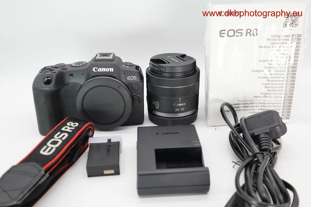 CANON EOS R8 CAMERA & RF 24-50mm IS STM LENS #0506 - Image 2