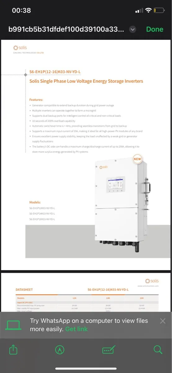 Solar Inverter 12kw 3 String Single Phase - Image 1