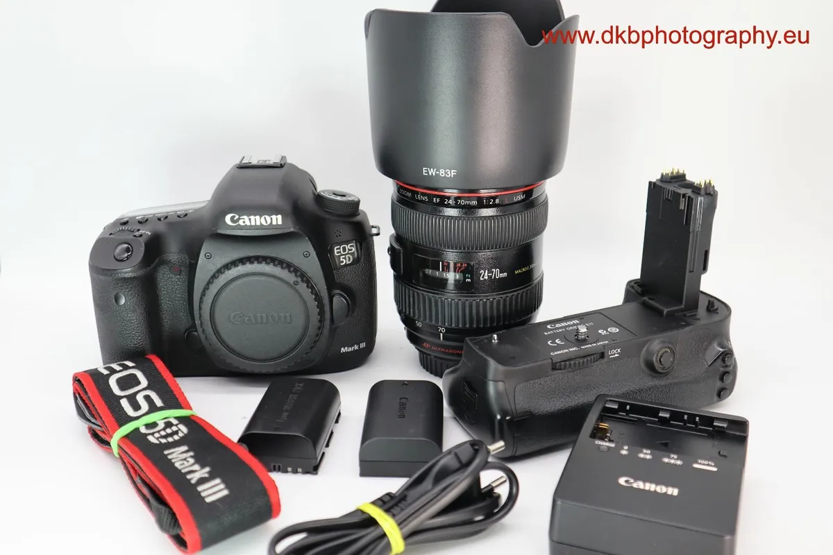 CANON 5D MK 3 & CANON EF 24-70mm F2.8L USM LENS - Image 1