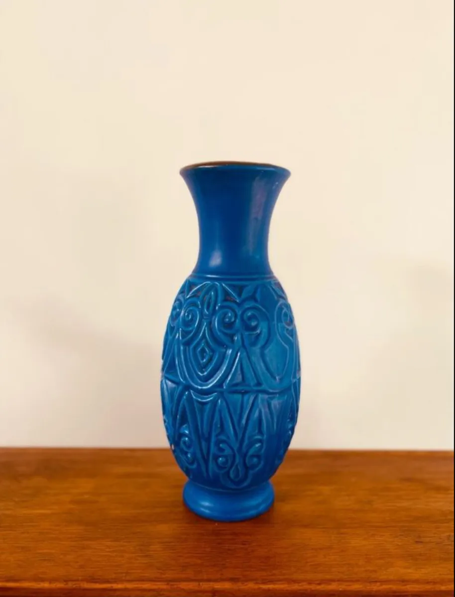 Mid Century West German Vase Pot - Image 1