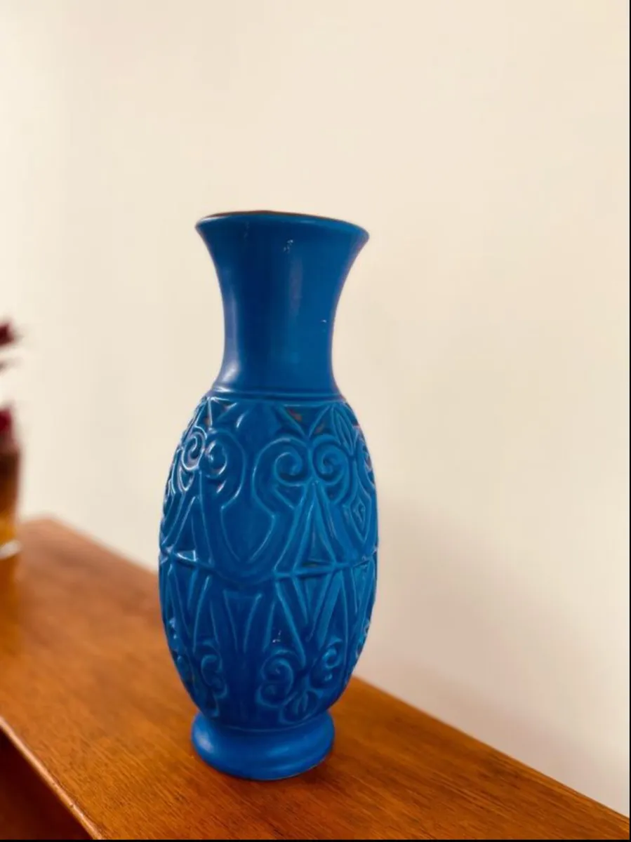 Mid Century West German Vase Pot - Image 3
