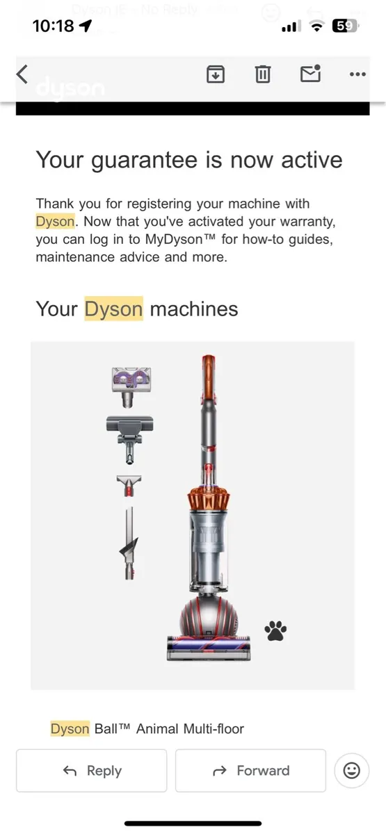 Dyson Vaccum cleaner - Image 1