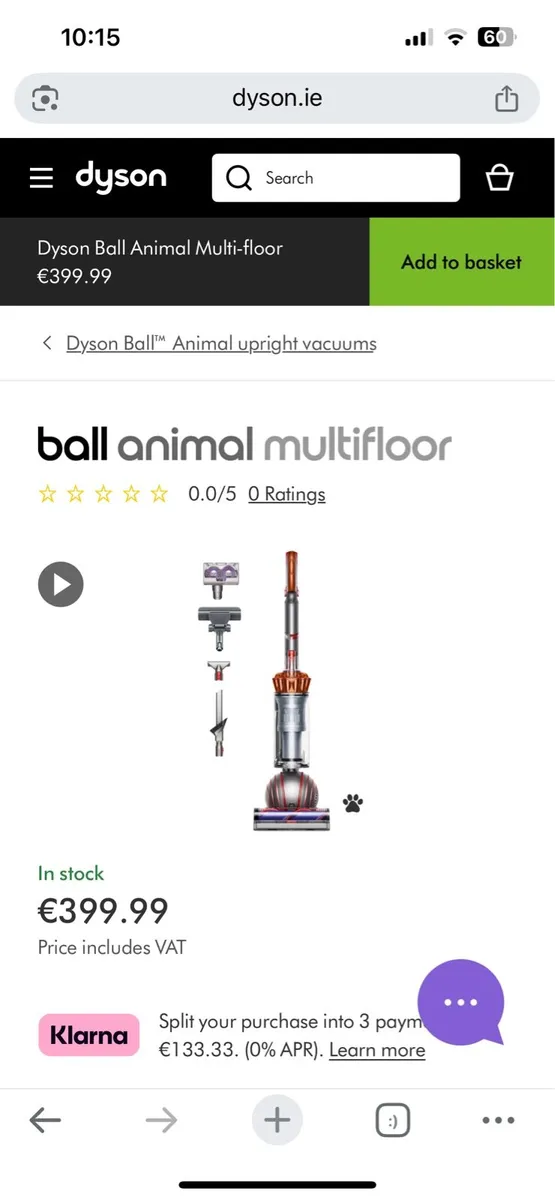 Dyson Vaccum cleaner - Image 2