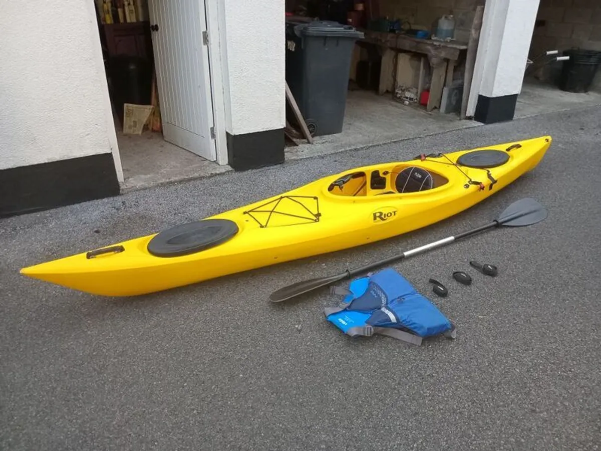 Riot Enduro 13 Sea Kayak, 23kg, 13ft - Image 1