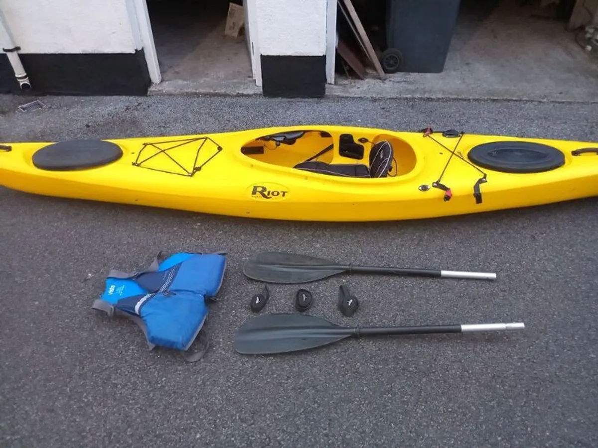 Riot Enduro 13 Sea Kayak, 23kg, 13ft - Image 2