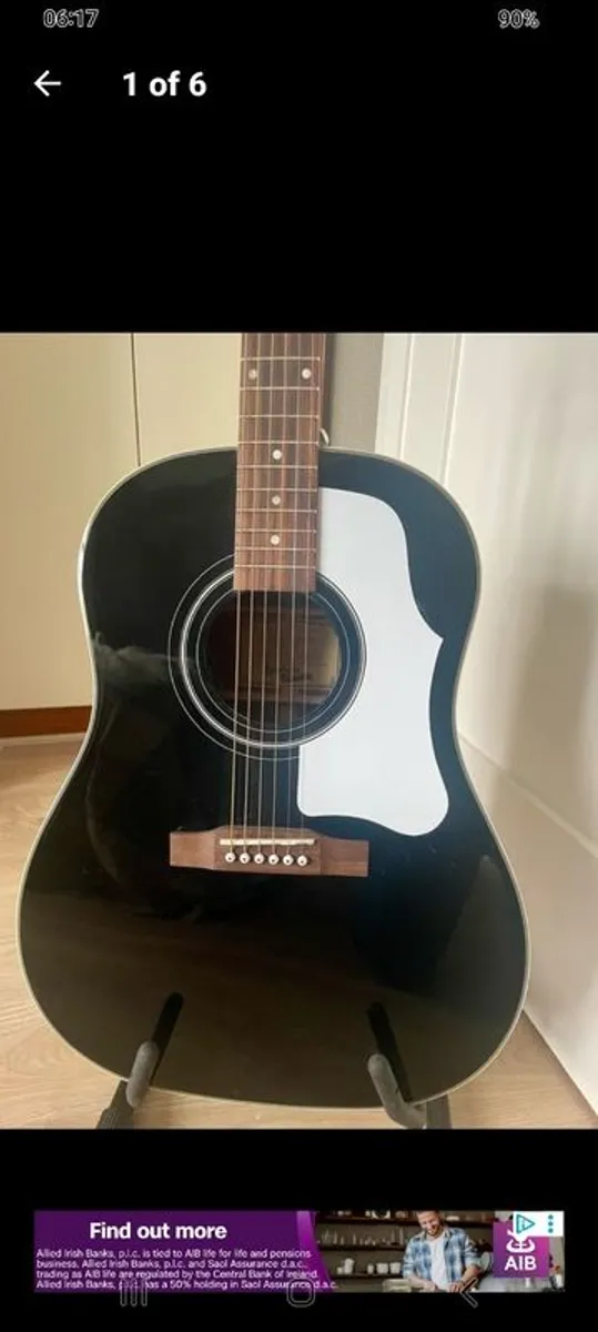Epiphone limited edition AJ45me masterbilt - Image 1