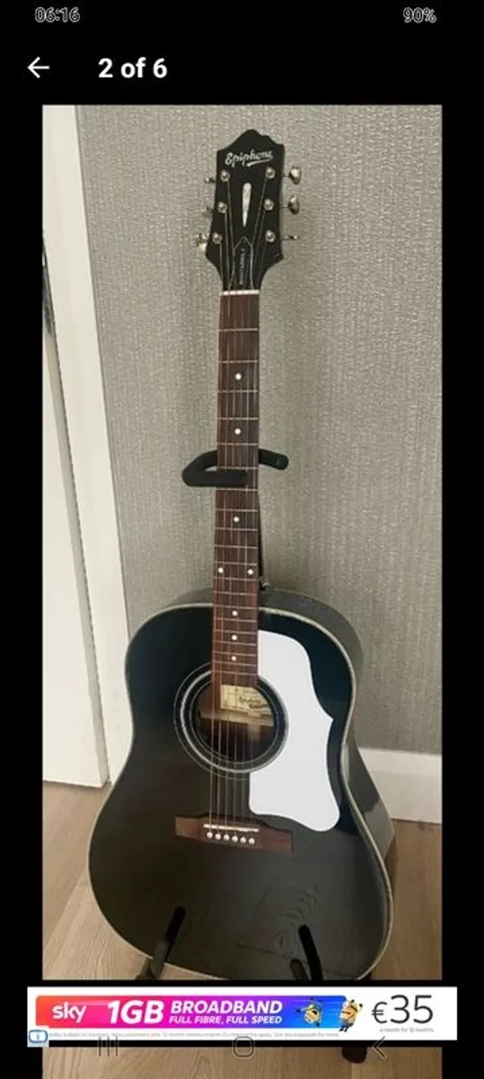 Epiphone limited edition AJ45me masterbilt - Image 2