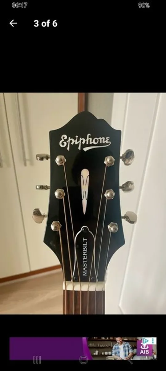 Epiphone limited edition AJ45me masterbilt - Image 4