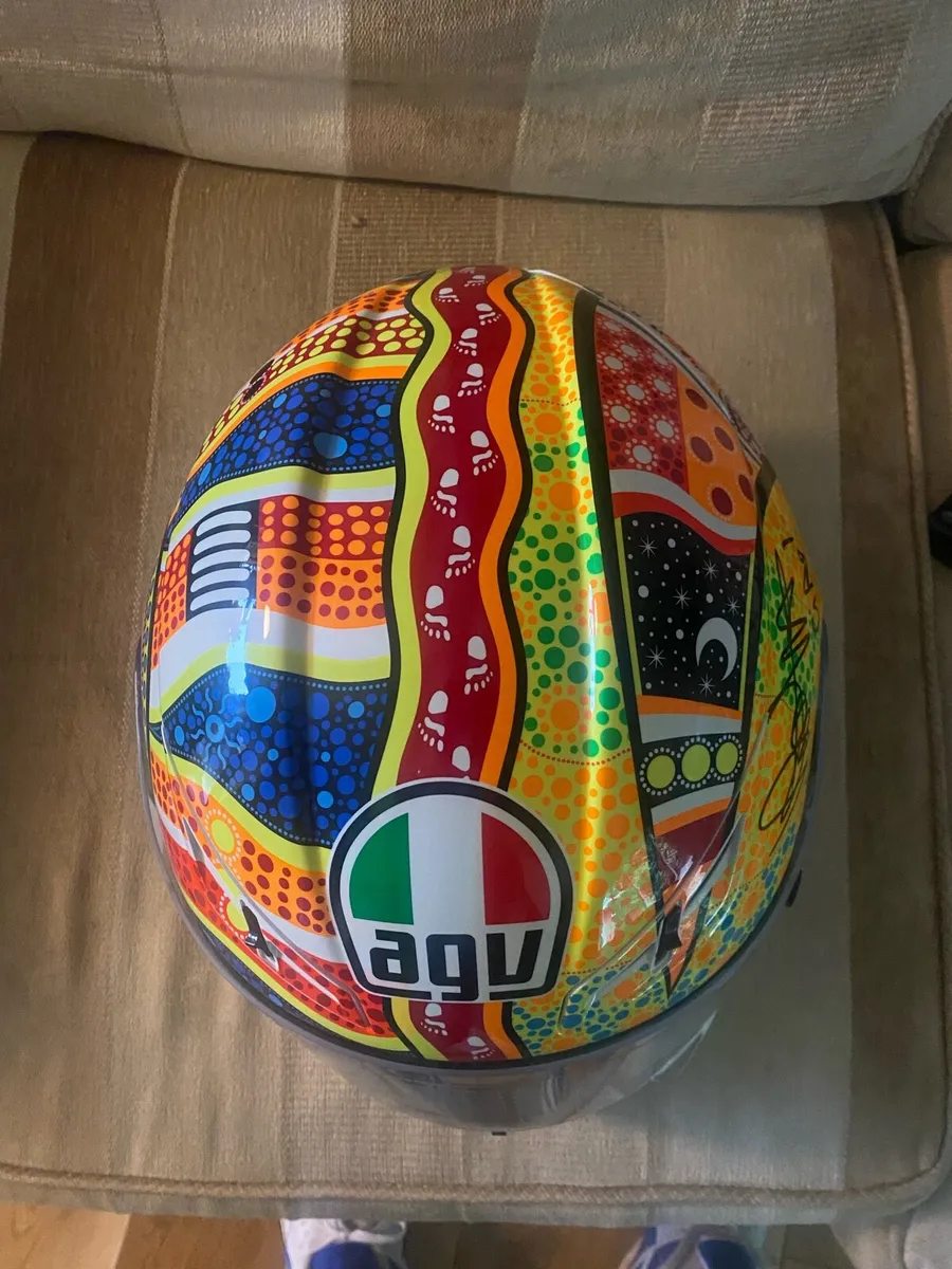 Rossi Signed AGV ROSSI DREAM TIME 2007 PHILIP ISL - Image 2