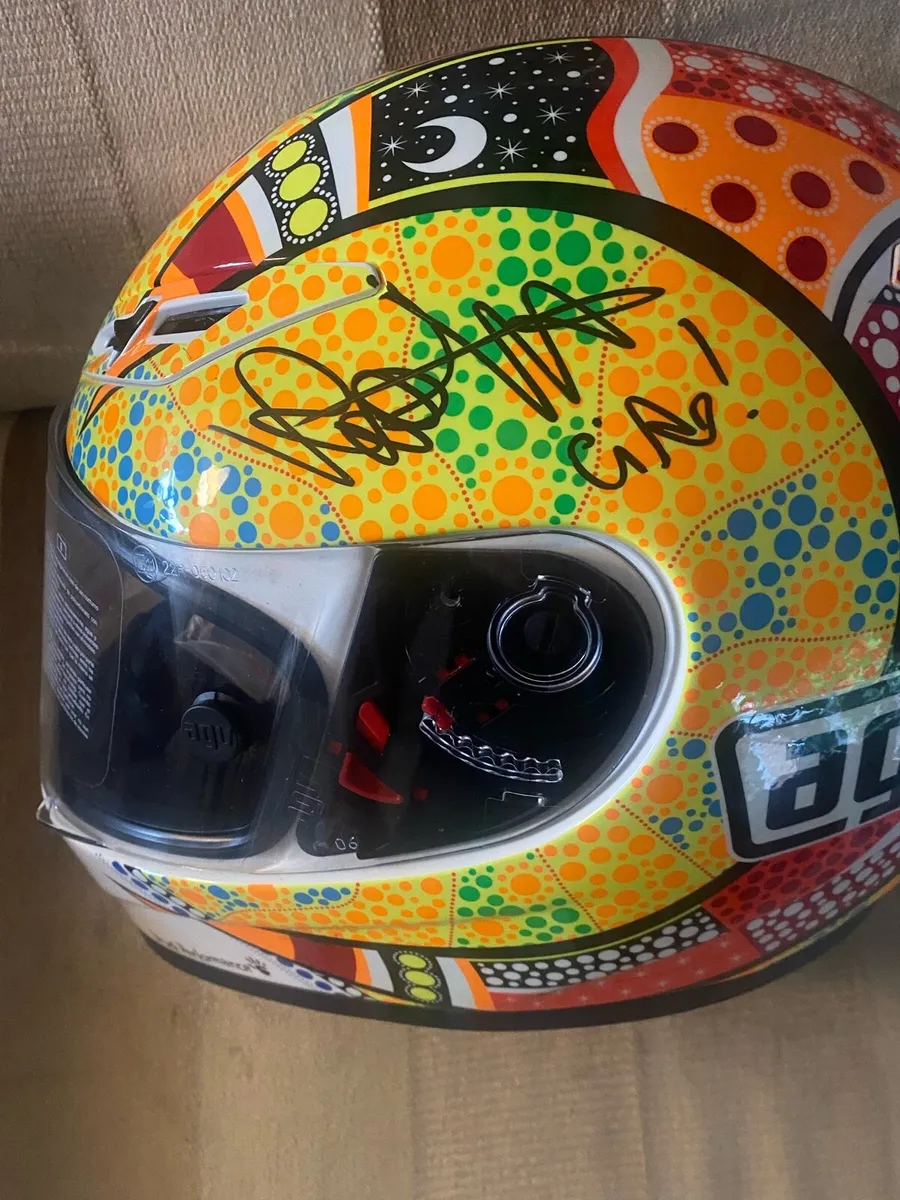 Rossi Signed AGV ROSSI DREAM TIME 2007 PHILIP ISL - Image 3
