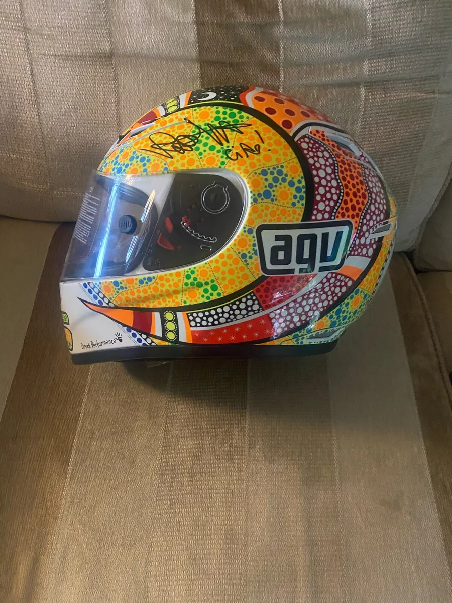 Rossi Signed AGV ROSSI DREAM TIME 2007 PHILIP ISL - Image 4