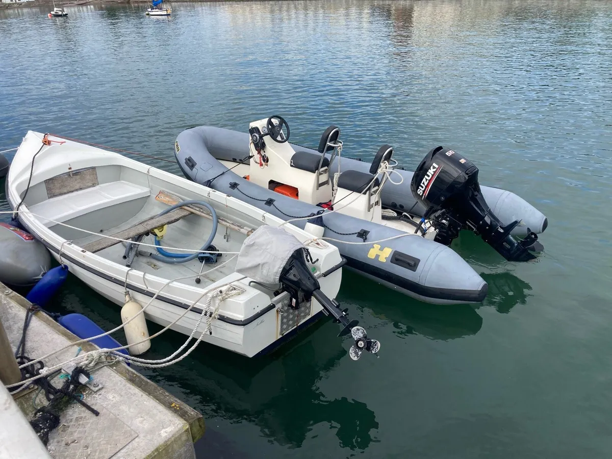 5.4 metre Humber rib,2017 50hp Suzuki and Trailer - Image 3