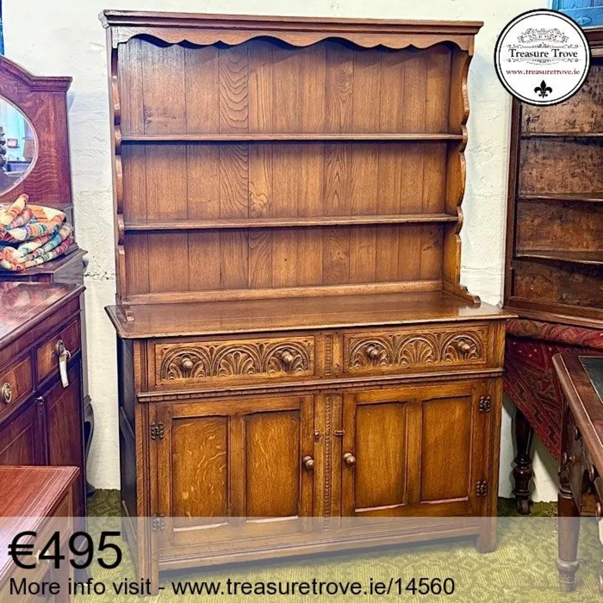 Vintage and antique kitchen dressers - Image 1
