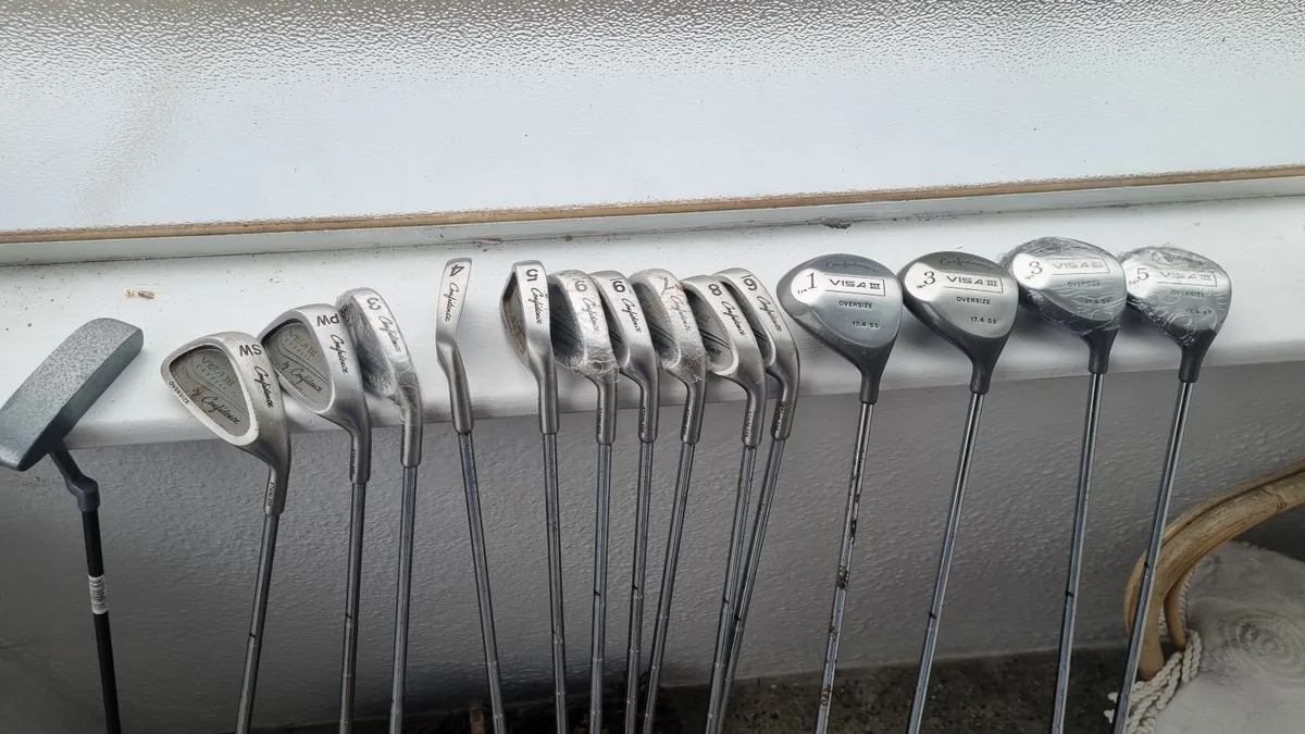 Set of Golf Clubs and Bag - Image 1