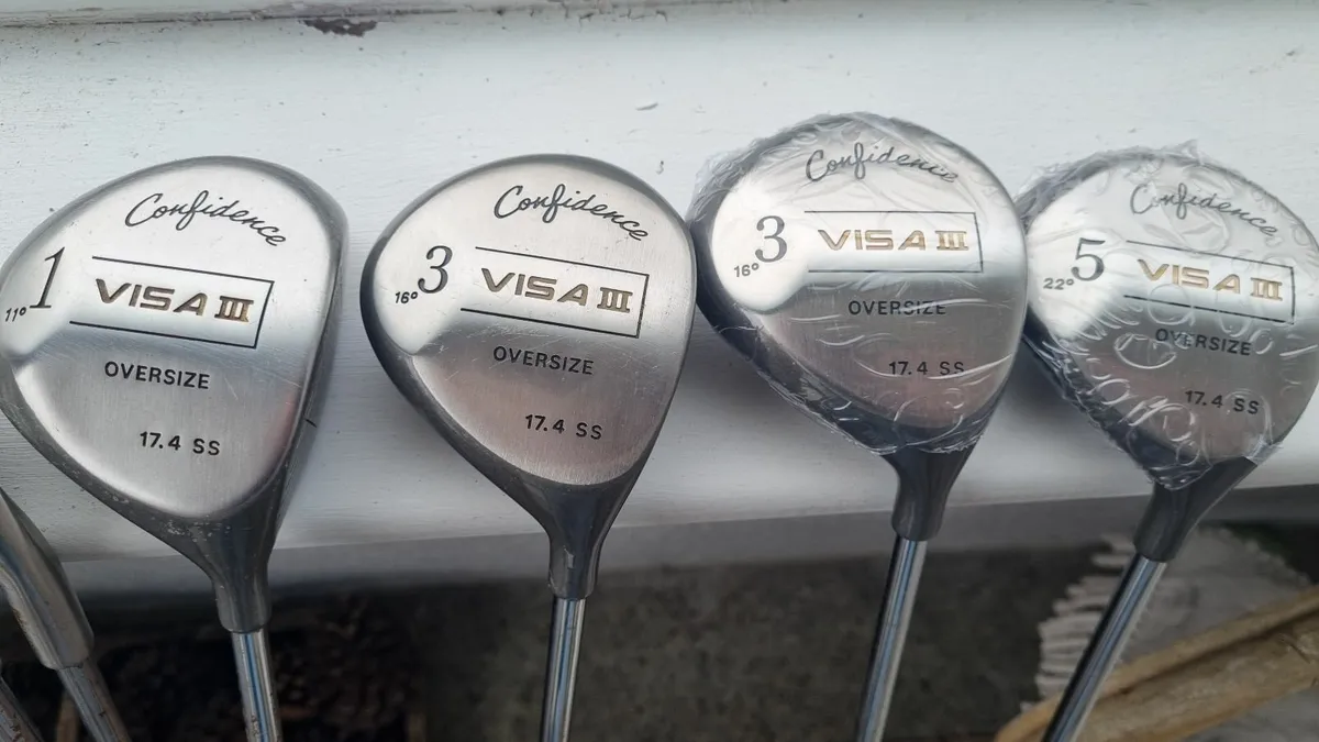 Set of Golf Clubs and Bag - Image 2