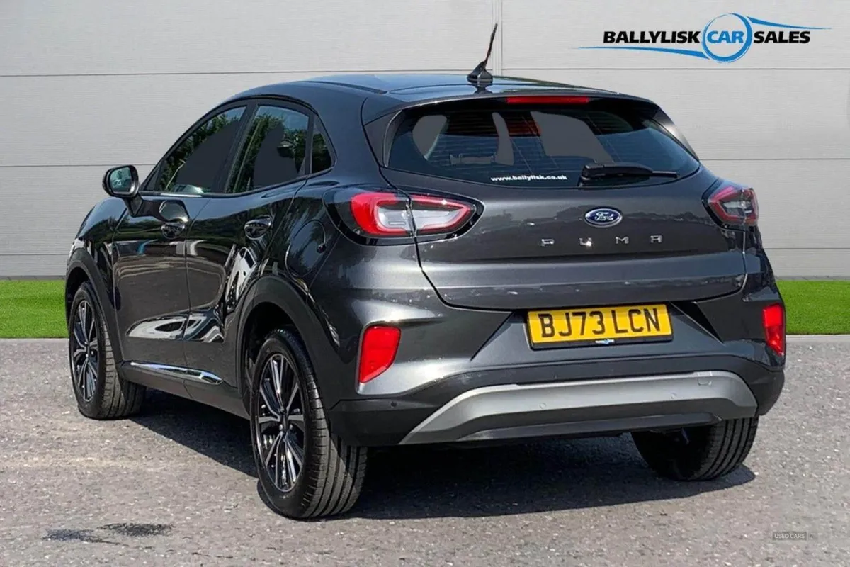 Ford Puma 1.0t 125PS Titanium Auto in Magnetic Wi - Image 2