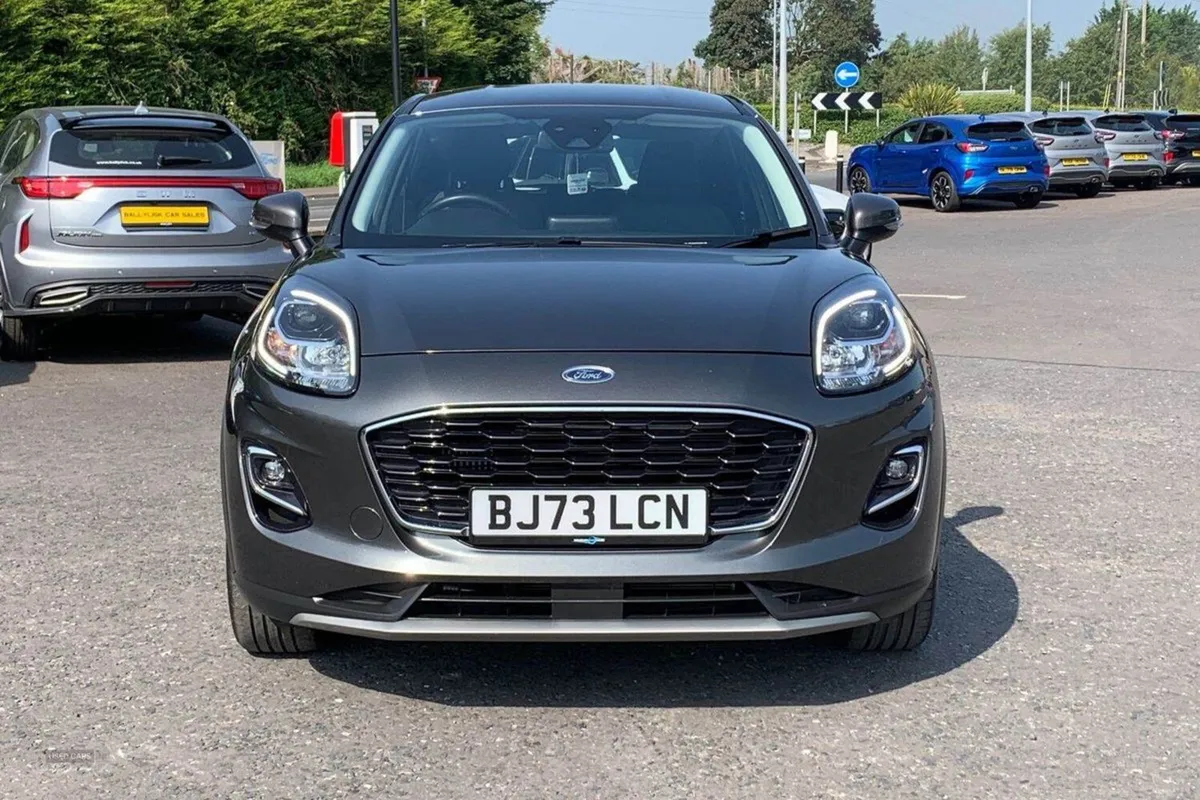 Ford Puma 1.0t 125PS Titanium Auto in Magnetic Wi - Image 4