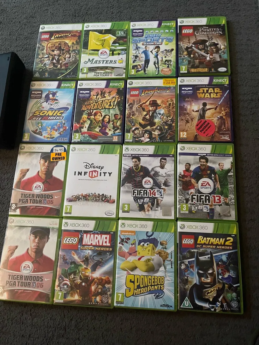 Xbox 360 with 16 games - Image 2