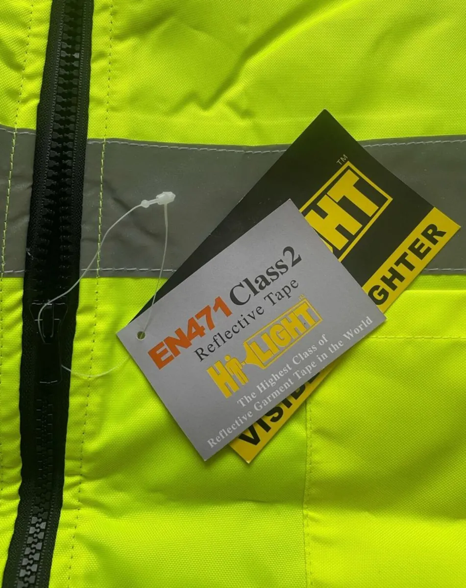 Set of 3 High Visibility Safety Vests Brand News - Image 4