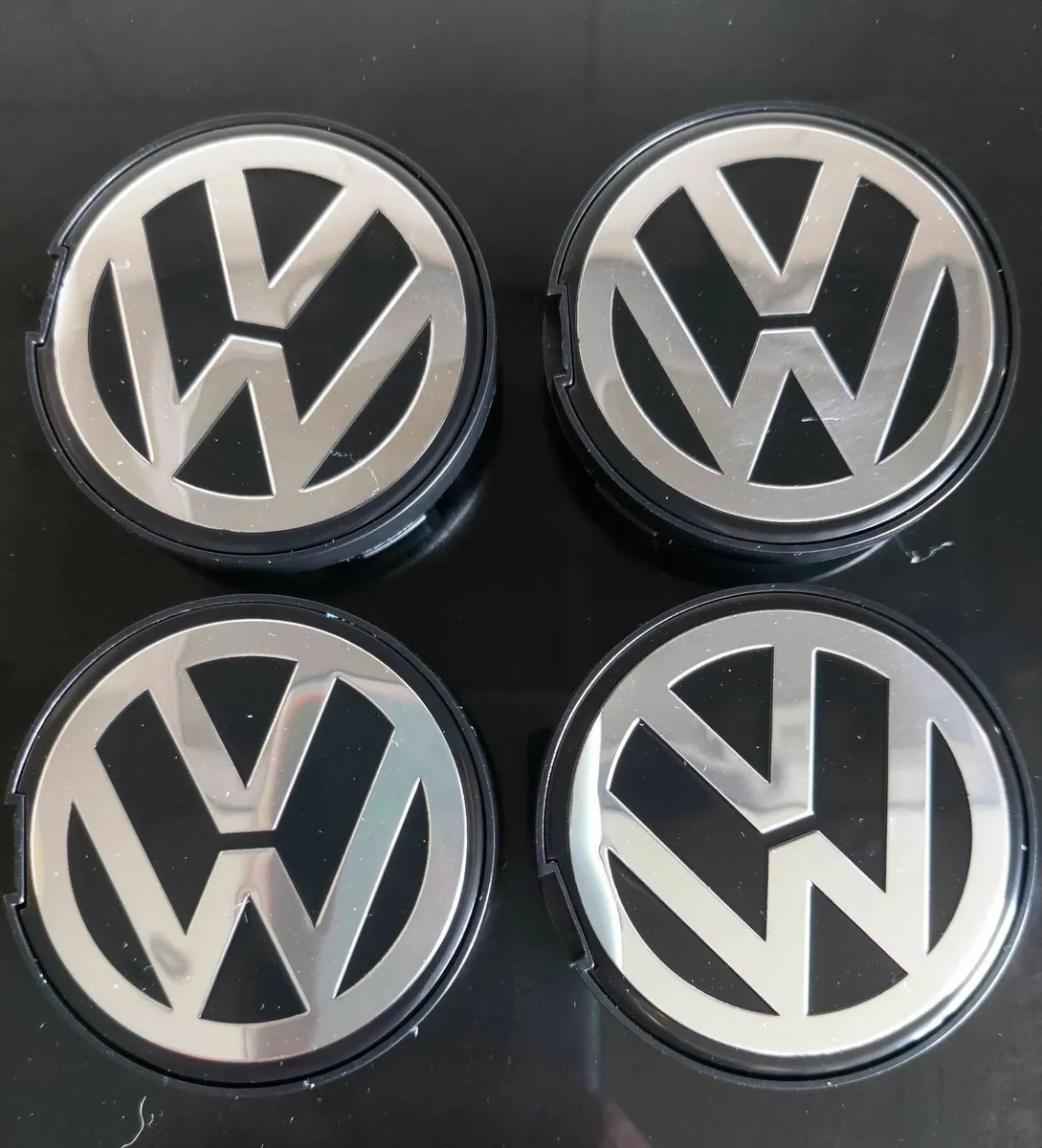 VW Golf MK2, MK3, MK4 Caps (55mm) - FREE Post - Image 1
