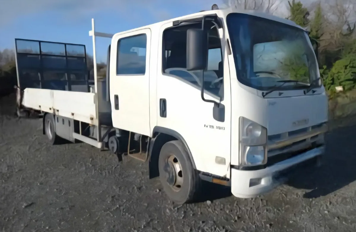ISUZU NPR BEAVER TAIL TRUCK. PLANT RECOVERY TRUCK - Image 1