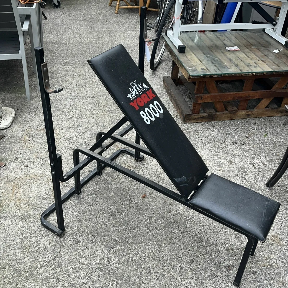 York 8000 Free Weights Bench - Image 1
