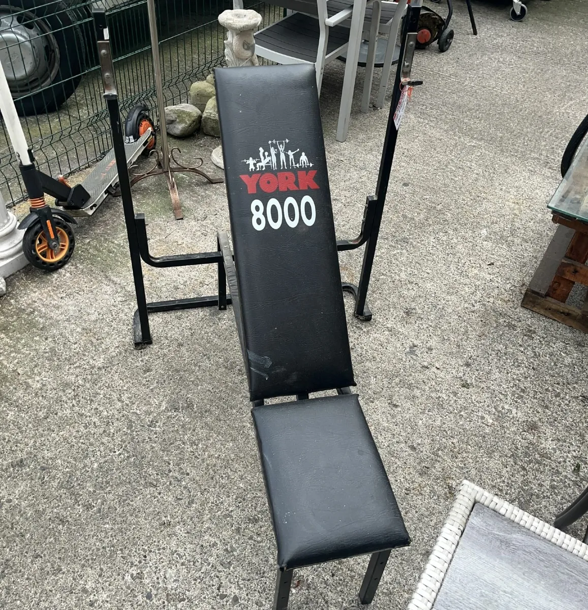 York 8000 Free Weights Bench - Image 2
