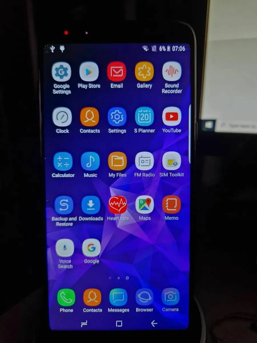 Samsung Galaxy S9 Model SM-G960U, 128GB Exc Cond - Image 1