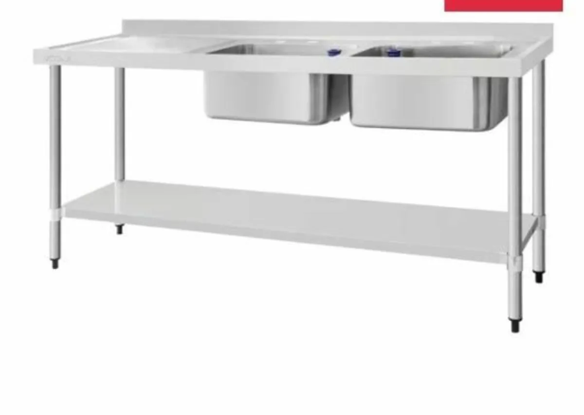 New Vogue Double Sink Left hand drain
