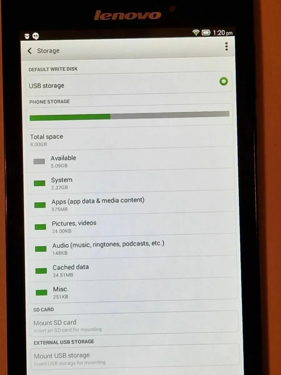 Lenovo Tab 2 Tablet, 4 Cores 1.3GHz, 1GB RAM, 8GB - Image 3