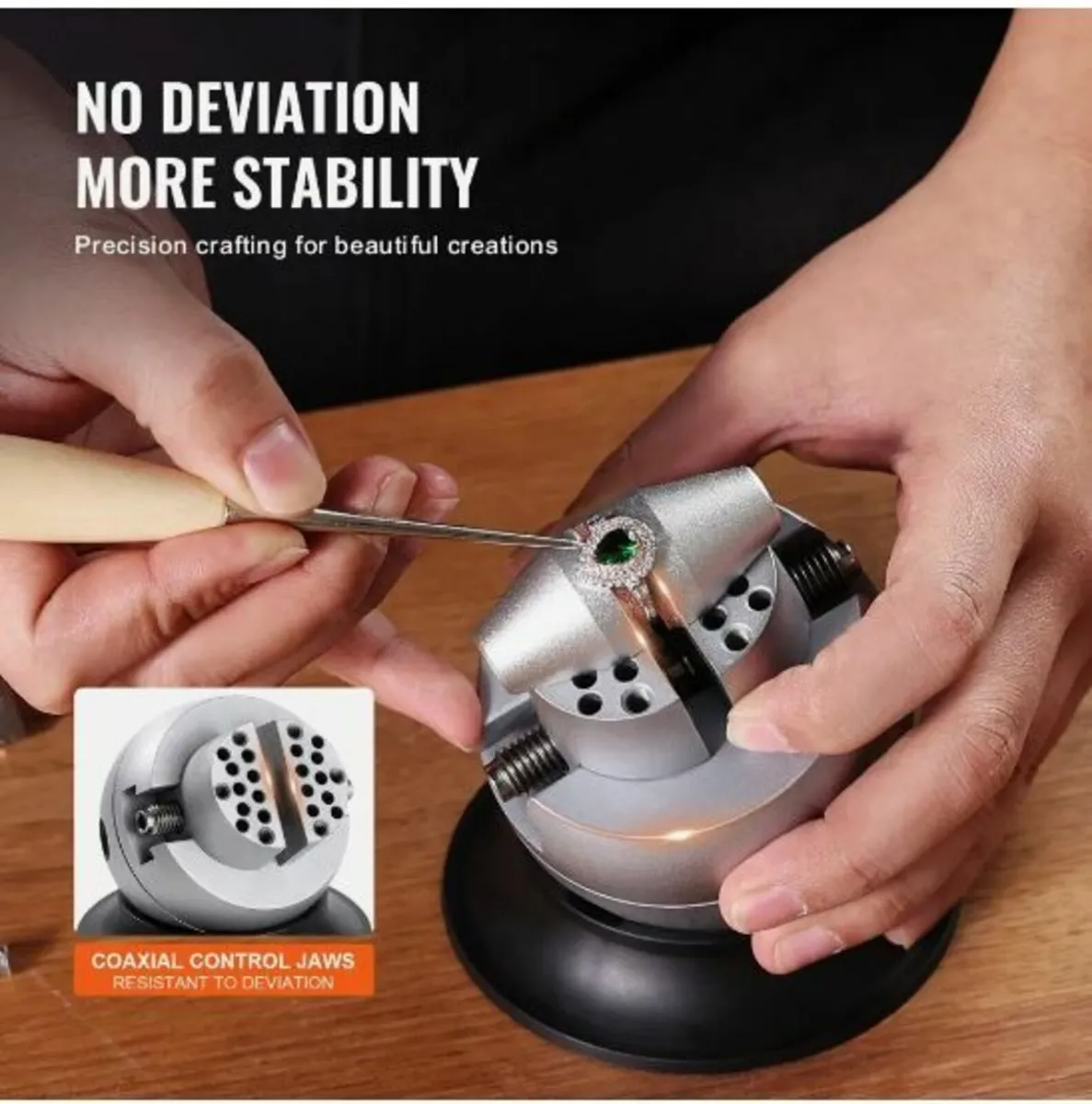 Ball Vise, 7.6 cm Engraving Setting Tool - Image 4