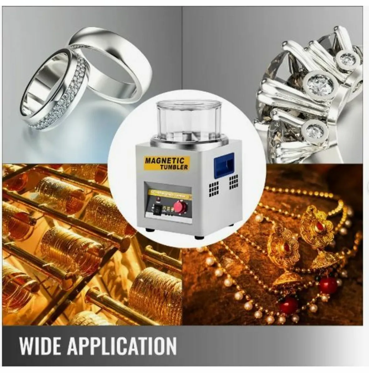 KT-185 Magnetic Tumbler 180mm Jewelry - Image 4