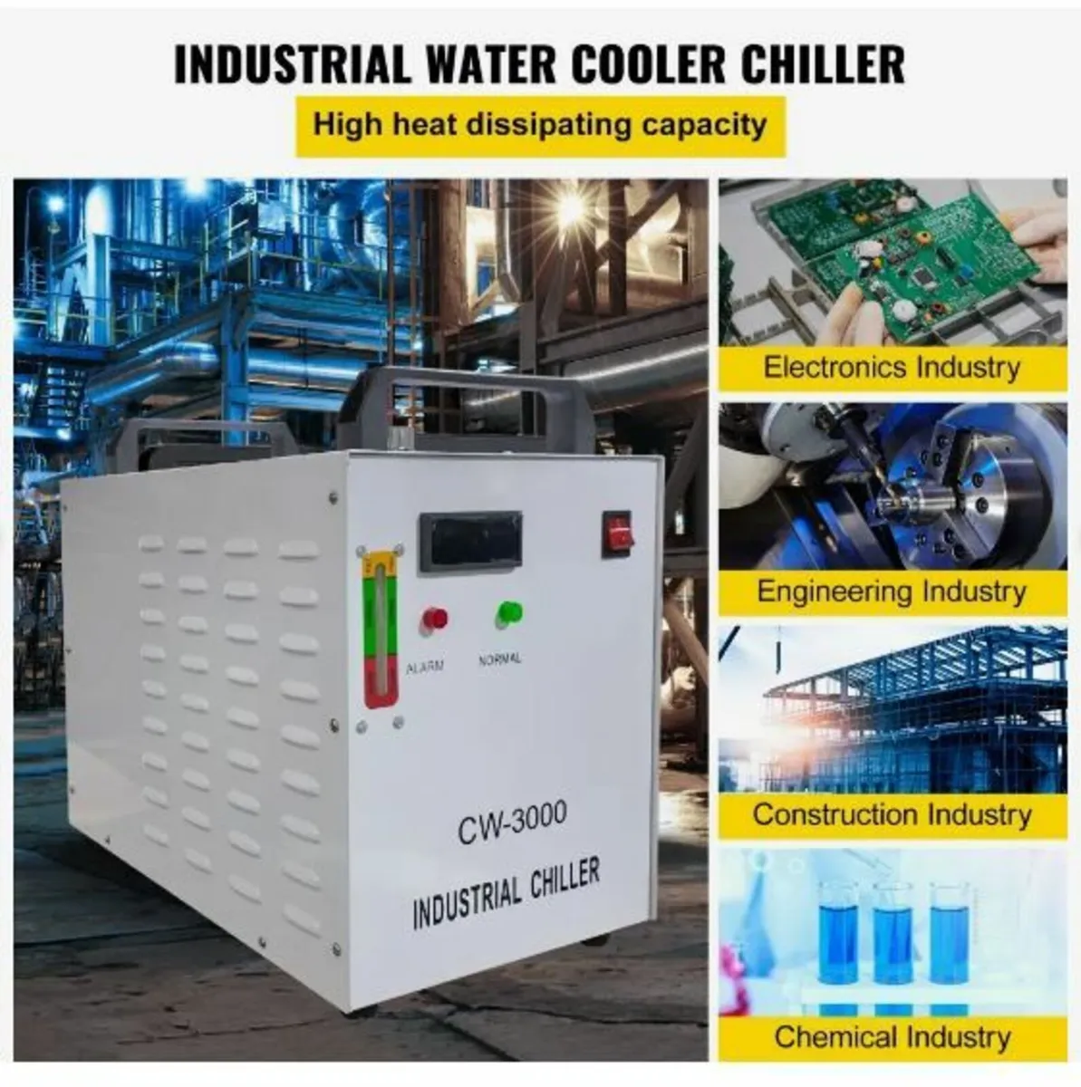 9L Tank Water Chiller CW-3000DG - Image 4